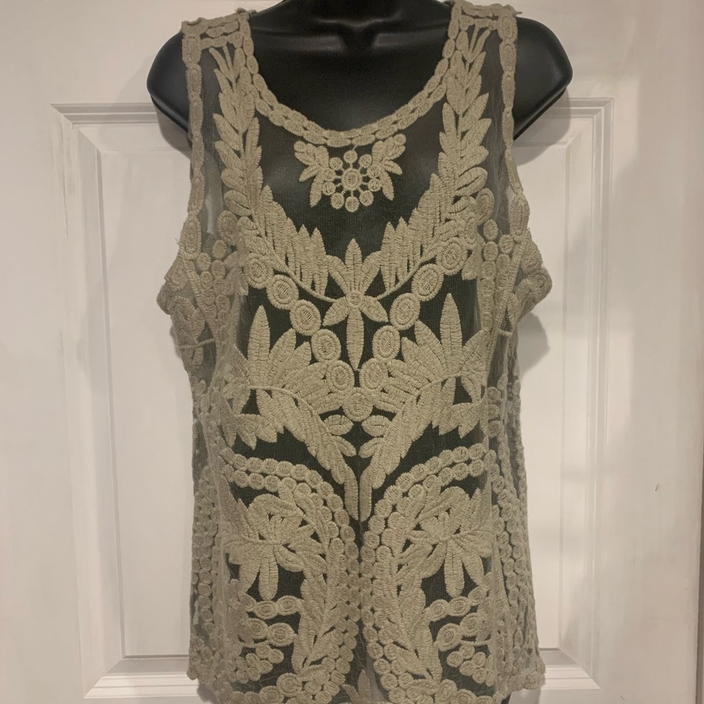 Bohemian tank top.